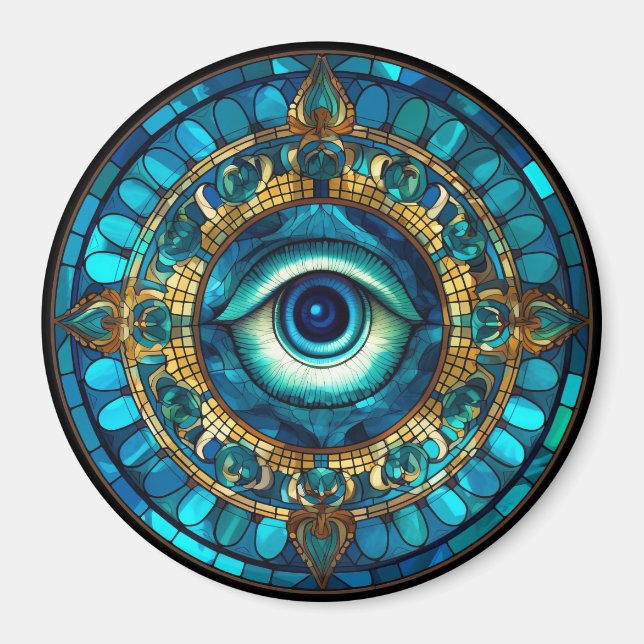 Dragons Öga Magnet (Framsidan)