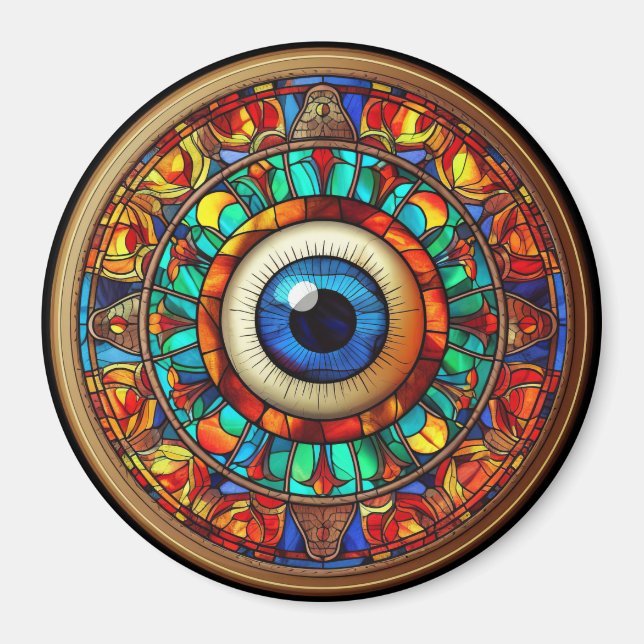 Dragons Öga Magnet (Framsidan)