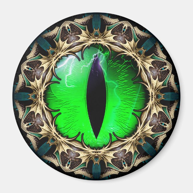 Dragons Öga Magnet (Framsidan)