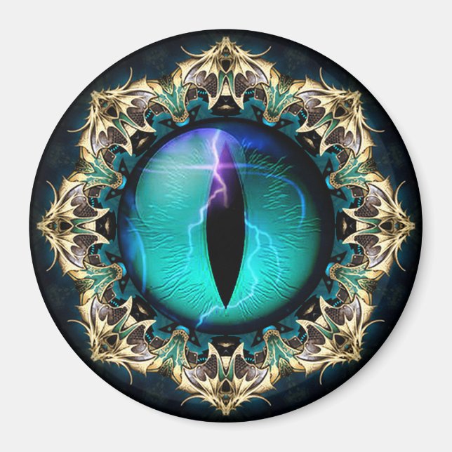 Dragons Öga Magnet (Framsidan)