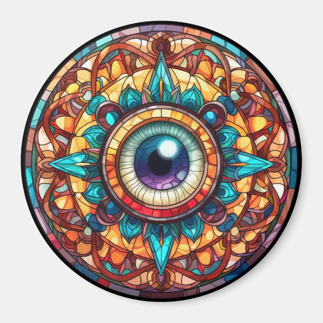 Dragons Öga Magnet (Framsidan)