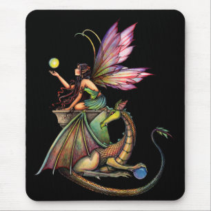 Dragons Orbs Fairy och Dragon av Molly Harrison Musmatta