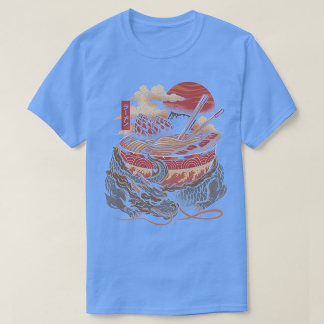 Dragons Ramen T Shirt (Design framsida)