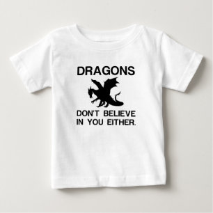 DRAGONS TROR INTE ATT DU HELLER HAR T SHIRT