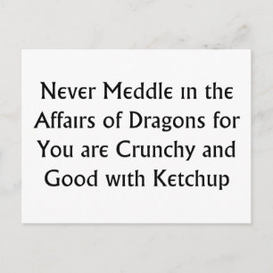 Dragons Vykort