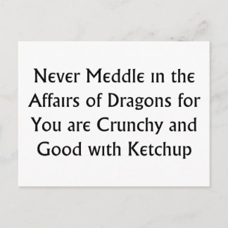 Dragons Vykort