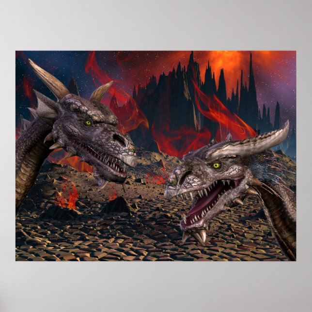 Dragons World Poster (Framsidan)