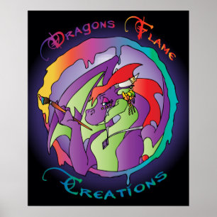 DragonsFlame affisch