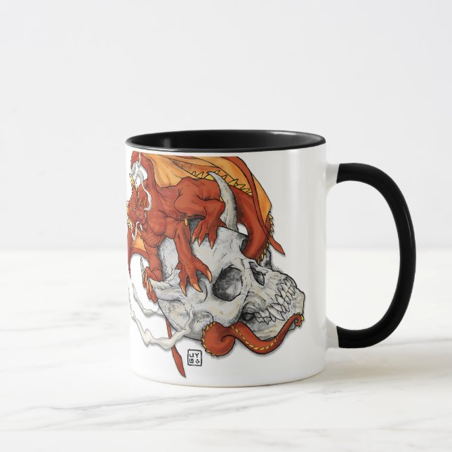 Dragonskull Perch Mugg (Höger)