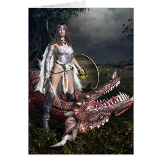 Dragonslayer Hälsningskort