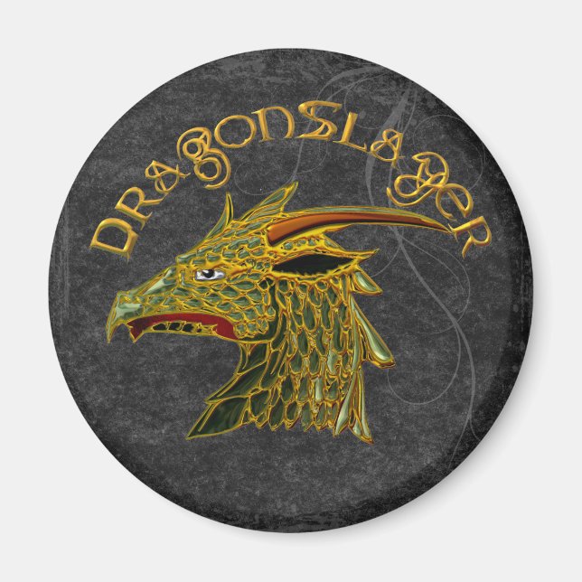 Dragonslayer Magnet (Framsidan)