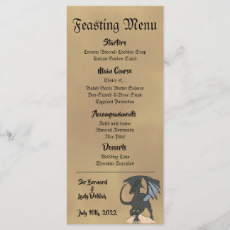 Dragonslayer-Rulla Meny