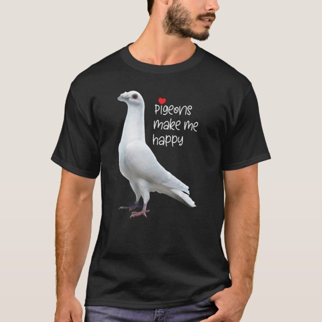Dragoon Pigeon T Shirt (Framsida)