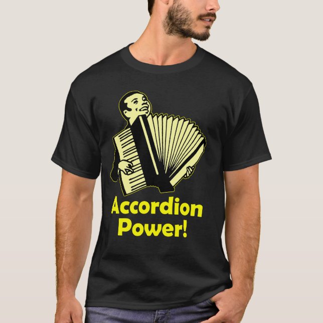 Dragspel driver! tee shirt (Framsida)