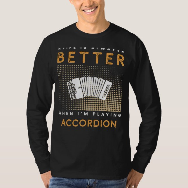 Dragspel: Lifes Groove, angripet av Squeez T Shirt (Framsida)