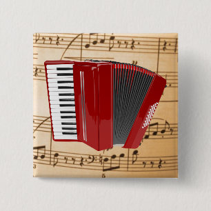 Dragspel: Red Accordion Knapp