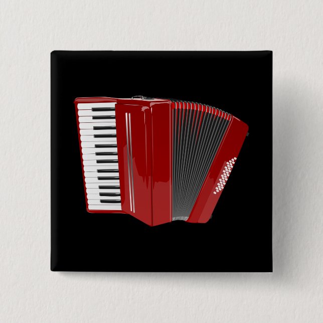 Dragspel: Red Accordion Knapp (Framsida)