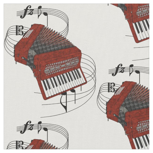 Dragspel Tyg (Närbild)