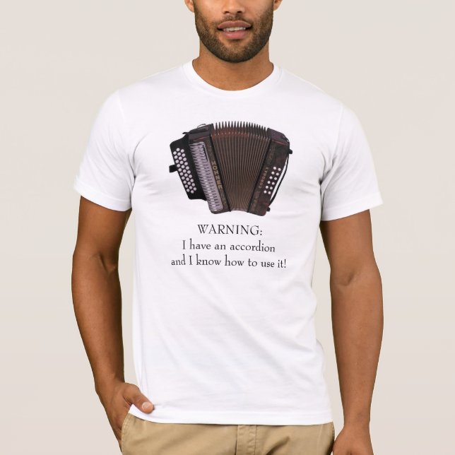Dragspel varnar t-shirt (Framsida)
