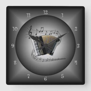 Dragspels- ~Musical jordklot ~Musical Fyrkantig Klocka