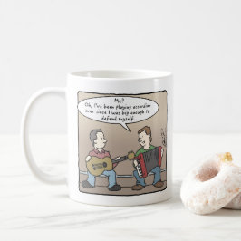 Dragspels- spelarekaffemugg kaffemugg