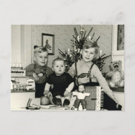 Dragspelsskräck! Julen 1953. Vykort