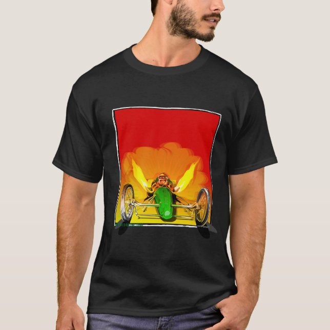 Dragster beklär tee shirt (Framsida)