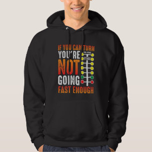 Dragster Saving Tävling car Driver Skill Drag Tä Hoodie