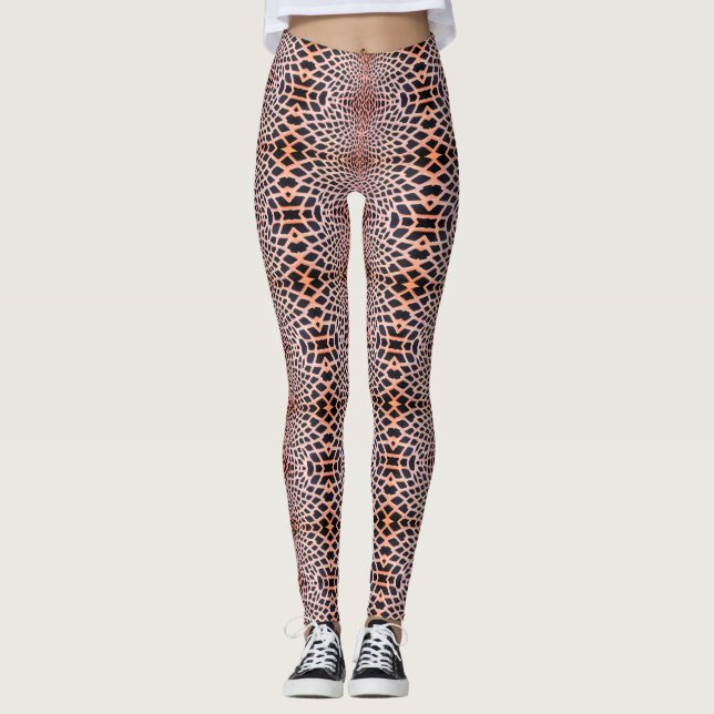 Dragvågar Leggings (Framsida)