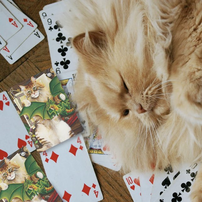 Dragvagnskat för bord Top-spel Casinokort (Skapare uppladdad)