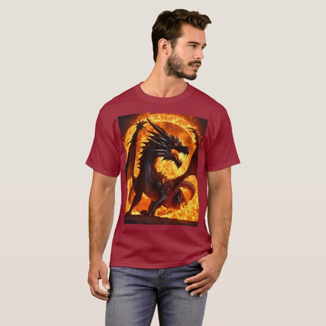 Dragvippare: Mystisk T-Shirt-samling T Shirt (Hel framsida)