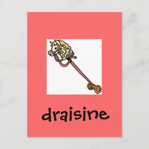 Draisine Vykort