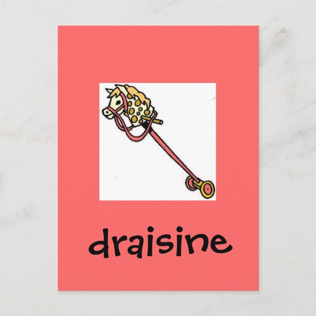 Draisine Vykort (Framsida)