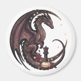 Drak Schack Schackmatt Magnet