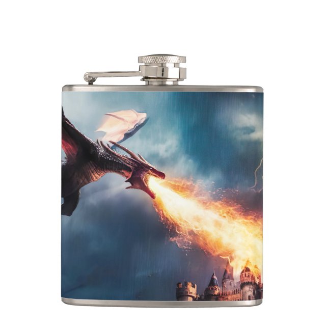 Drakandning i medeltida slagfält #3 fickplunta (Framsidan)