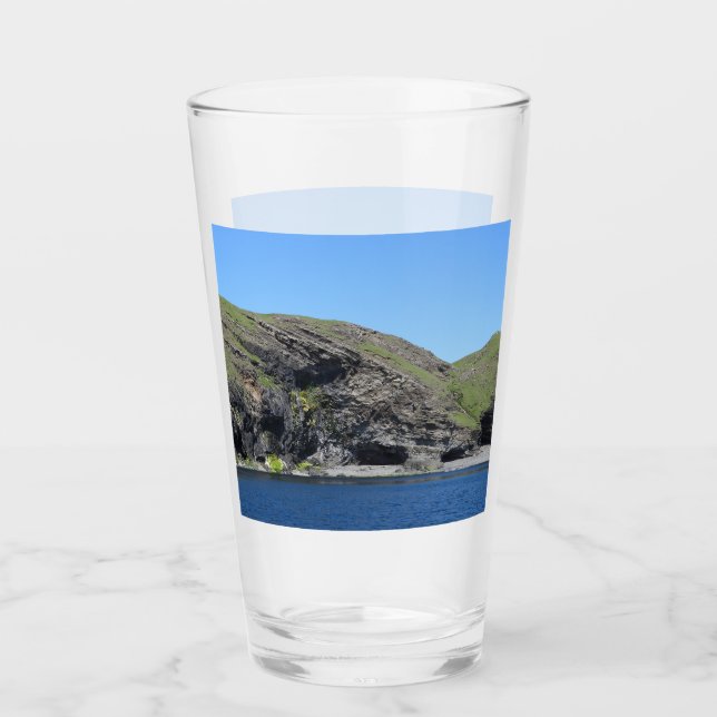Drakans ansikte Klippor Skye Majestätisk Fantasivä Glaskopp (Framsida)