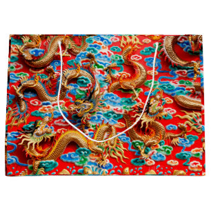 drakar och presentväska för tempel