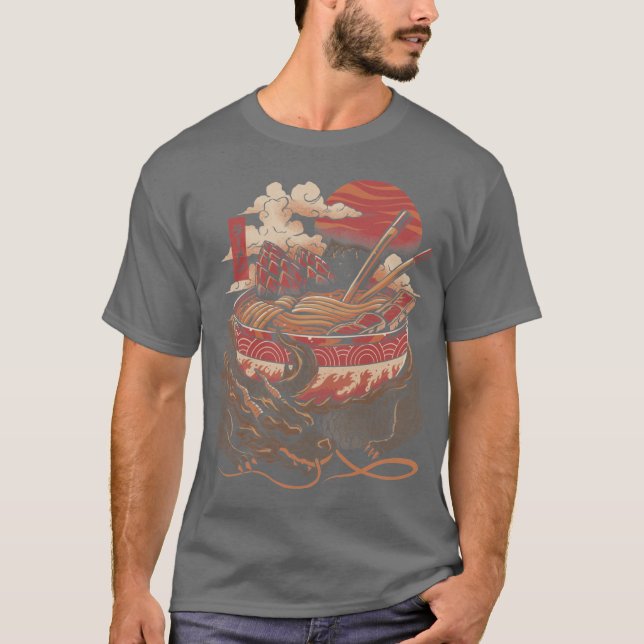Drakar Ramen T Shirt (Framsida)