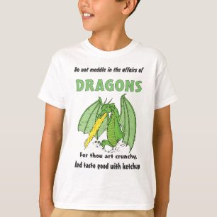 Drakar rota i inte i deras angelägenheter t-shirt