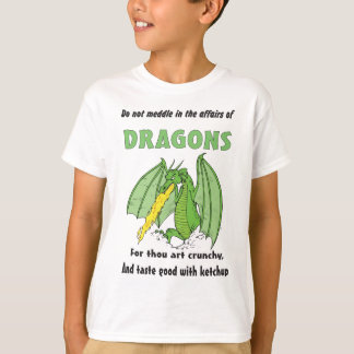 Drakar rota i inte i deras angelägenheter t-shirt