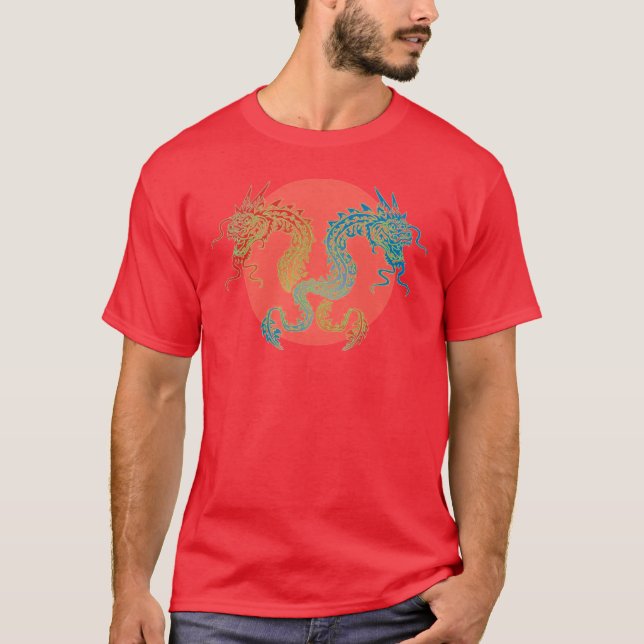 Drakar Tee Shirt (Framsida)