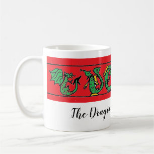 Drakarna dansar! kaffemugg