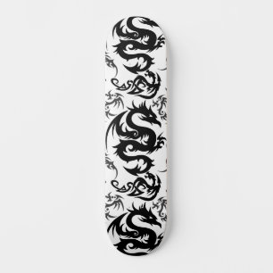 Drakarnas konturmönster 05.b.DOLP01 Mini Skateboard Bräda 18,5 Cm