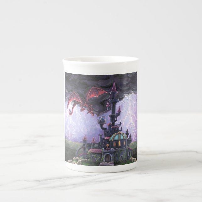 Drakarnas Slott Benporslin Mugg (Framsidan)