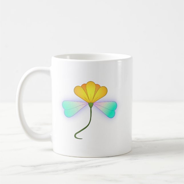 Drakblomma Kaffemugg (Vänster)