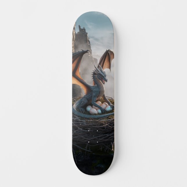 Drakbo Mini Skateboard Bräda 18,5 Cm (Framsida)