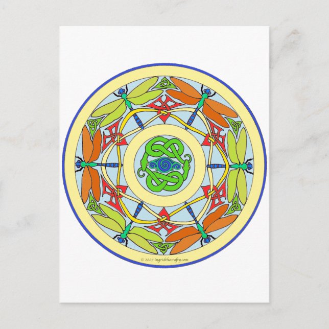 drakcirkel vykort (Framsida)