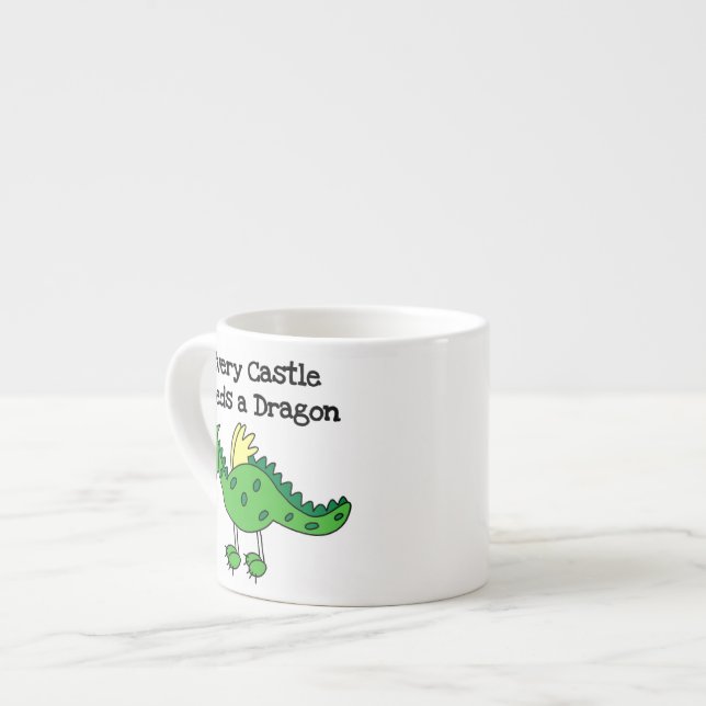 Drakdrottning Espressomugg (Framsida vänster)