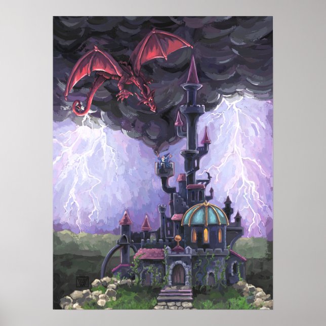 Drakdrottningborg Poster (Framsidan)