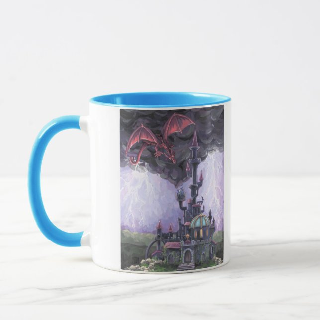 Drakdrottningens borg mugg (Vänster)